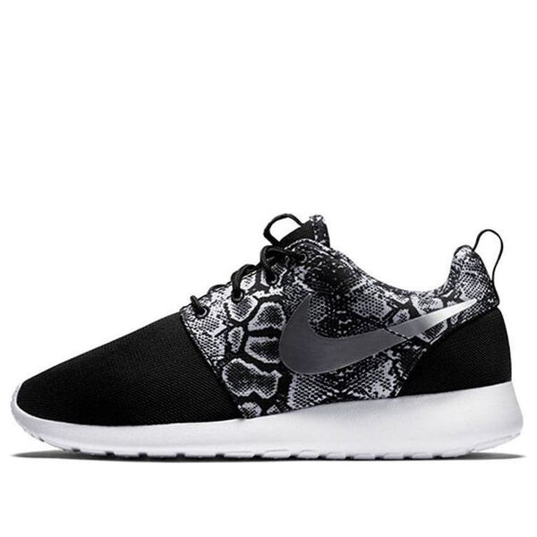 Кроссовки roshe one print Nike, черный