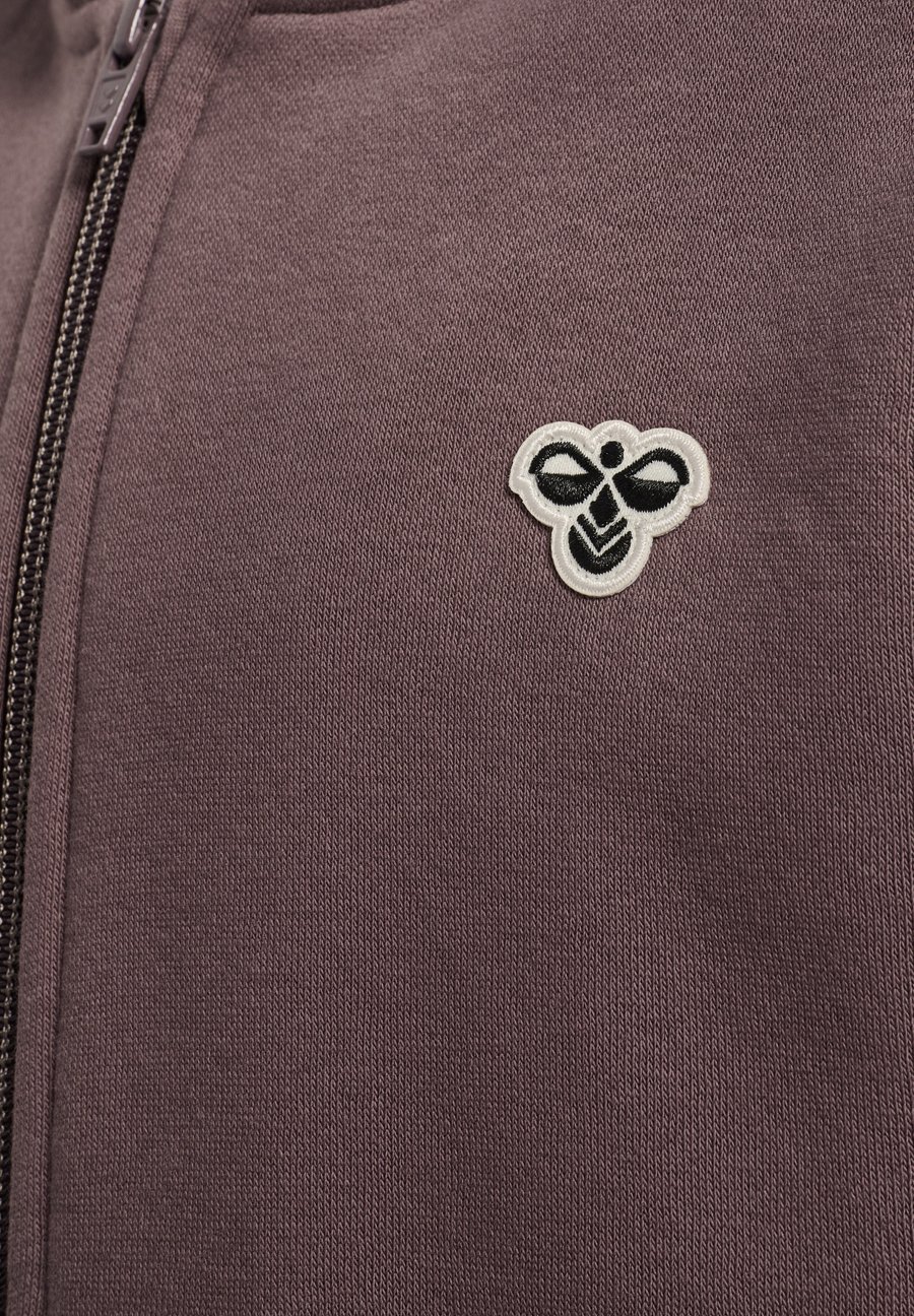 Худи Hummel JR LOOSE HOODIE BEE, Peppercorn/Brown — фото 3