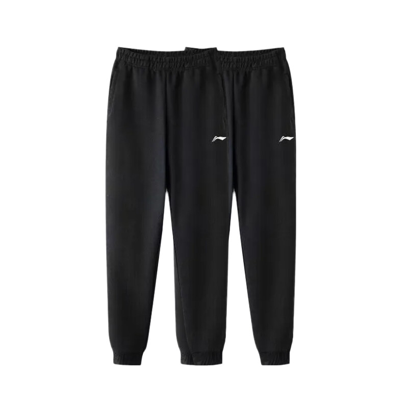 

Трикотажные спортивные штаны серии Badminton для мужчин, черные Lining, черный
