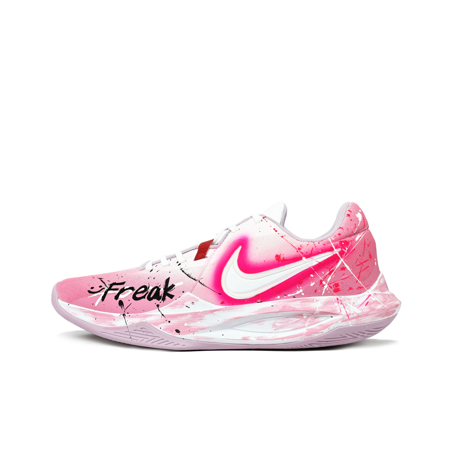 

Precision 6 Geometric Flow устойчивые к истиранию низкие баскетбольные кроссовки для мужчин Nike, розовый