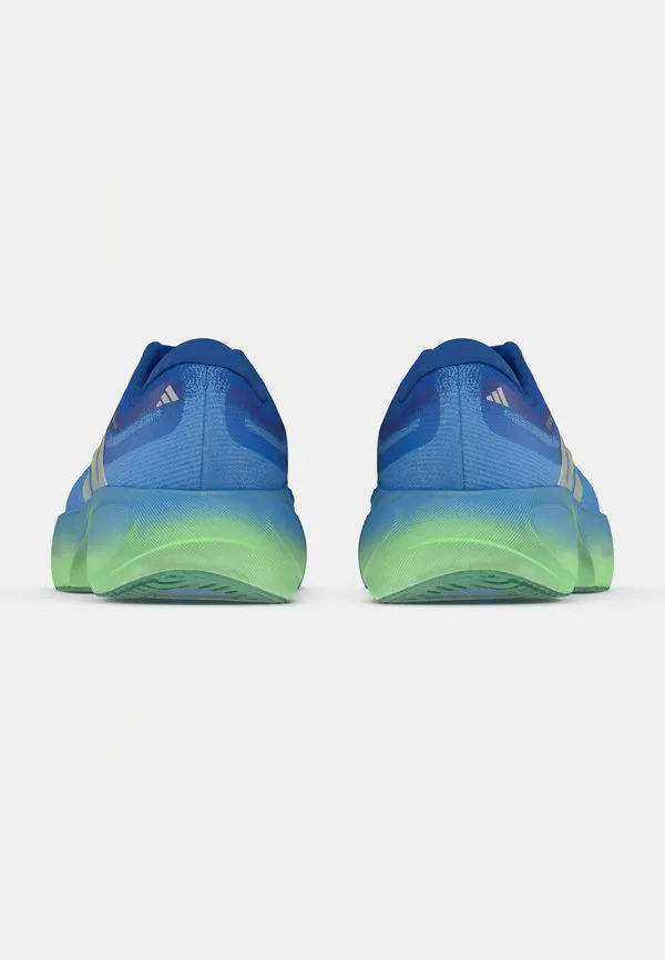 Кроссовки для бега по шоссе supernova solution 3 Adidas Performance, Lucky Blue/Silver-Coloured Metallic/Lime Burst — фото 4