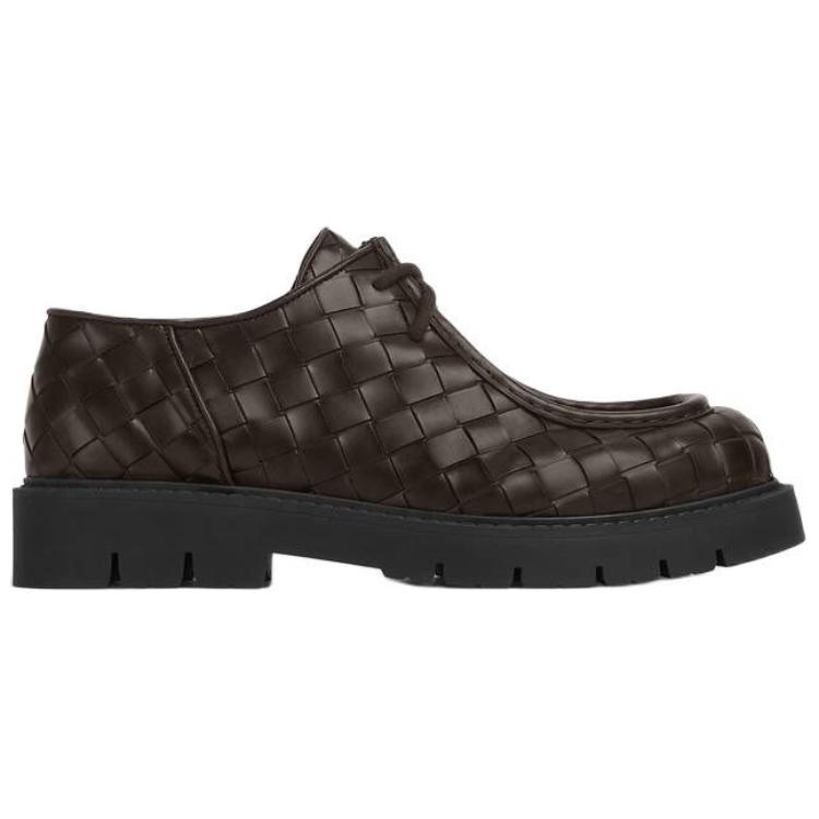 Bottega Veneta Haddock Casual Shoes 4cm мужские коричневые — фото 3