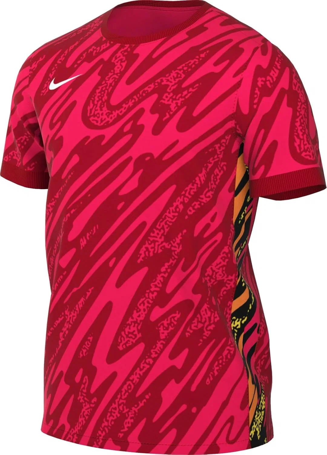 Футболка для вратаря Nike, Laser Crimson/University Red/White