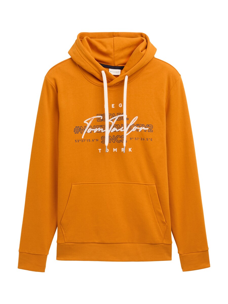 

Толстовка с капюшоном TOM TAILOR Sweatshirt, оранжевый