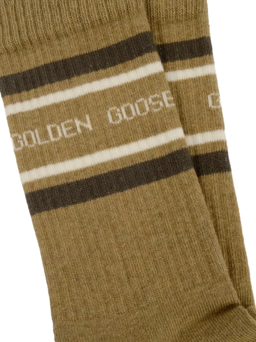 Носки с логотипом GOLDEN GOOSE, зеленый — фото 2