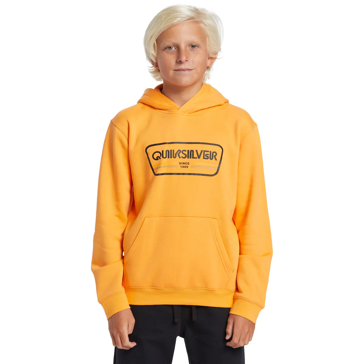

Детская толстовка с рисунком Quiksilver, оранжевый