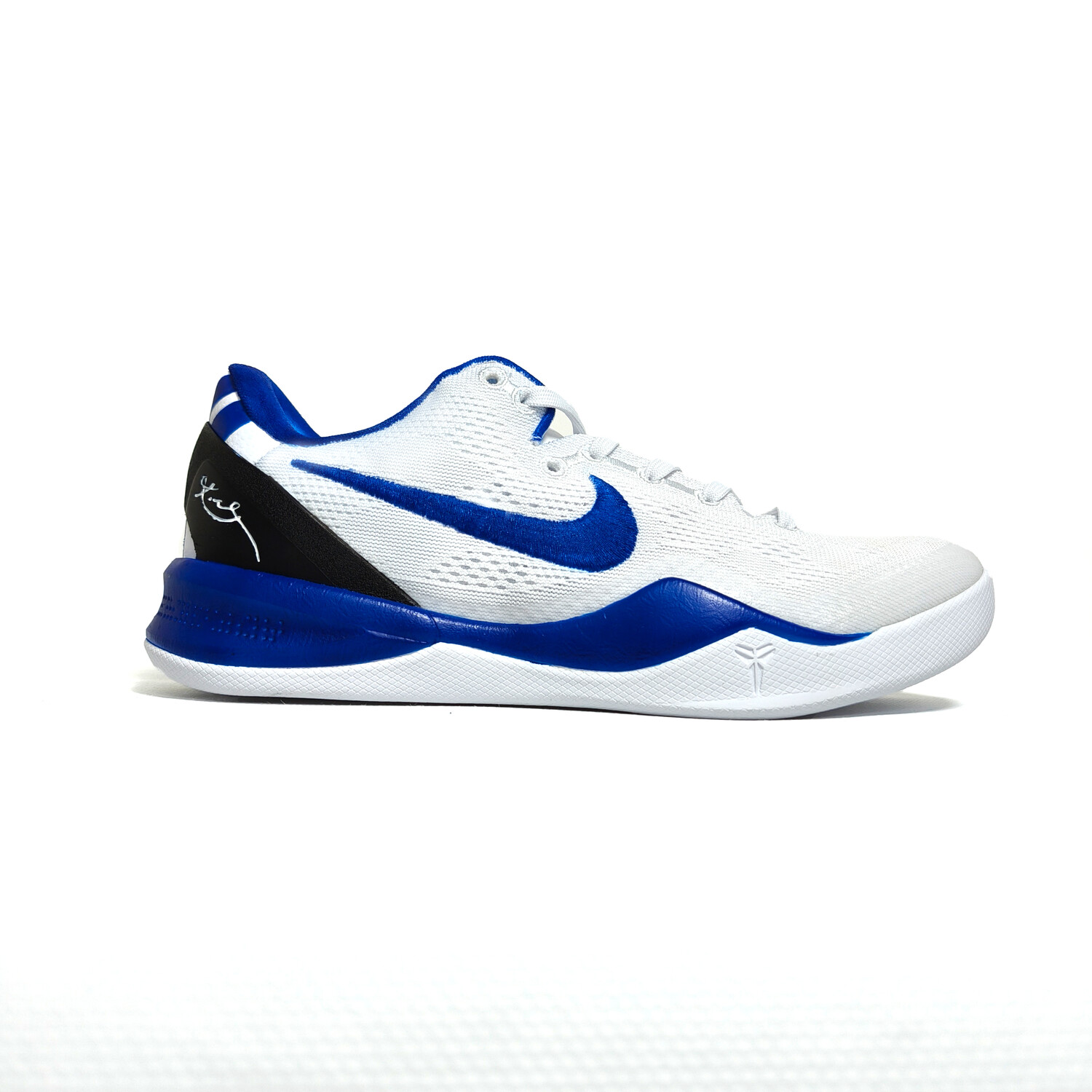 

Баскетбольные кроссовки Kobe 8 унисекс с низким верхом белые/синие Nike