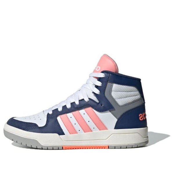 

Кроссовки neo entrap mid blue pink Adidas, синий