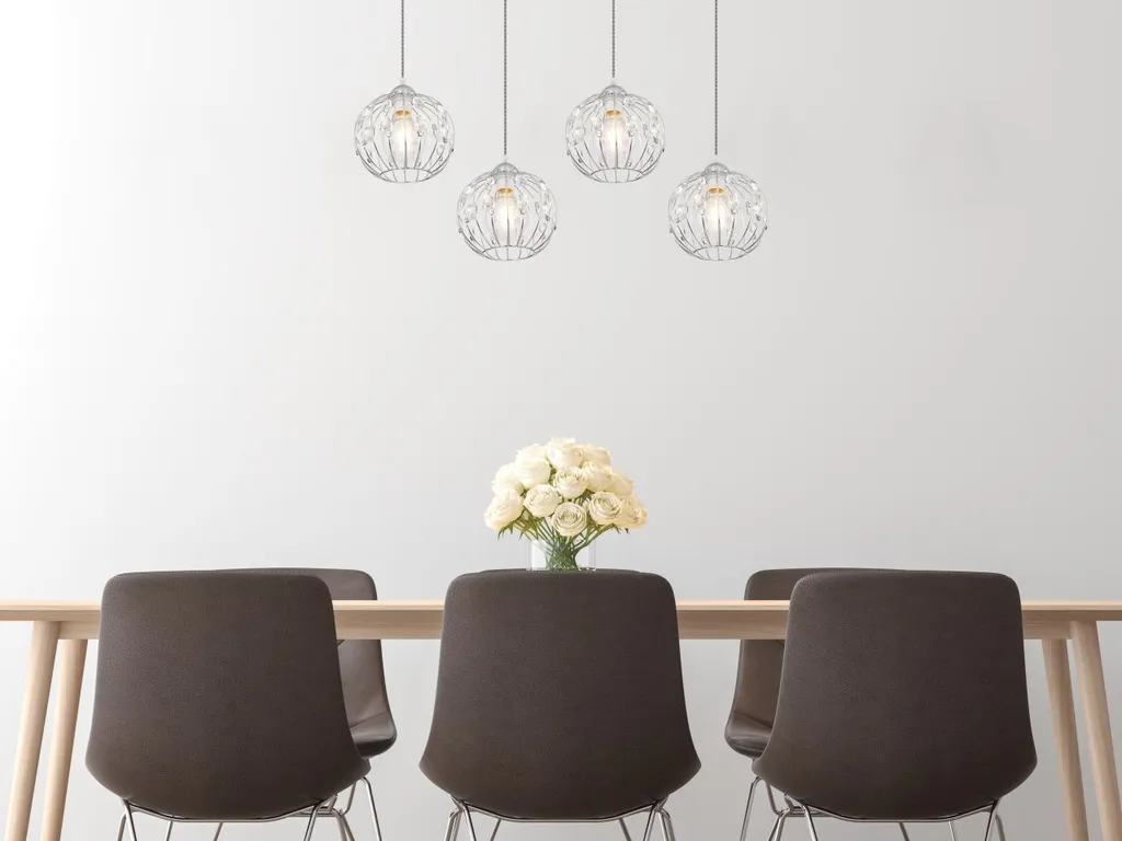 

Подвесной светильник Globo Lighting, серебряный