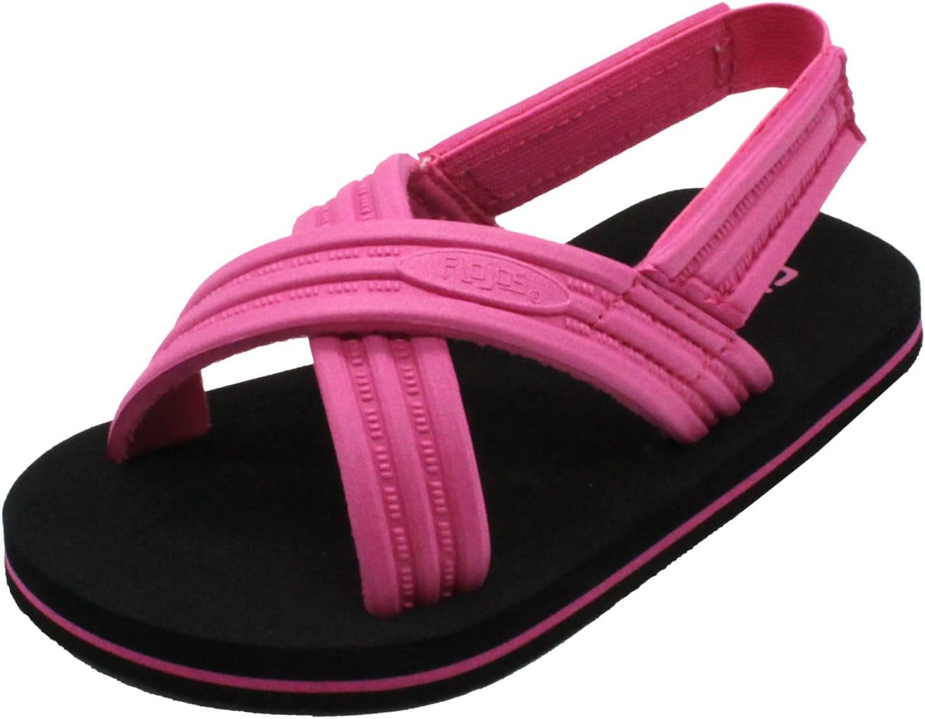 

Сандалии Flojos для детей, унисекс, оригинальные плоские, черный