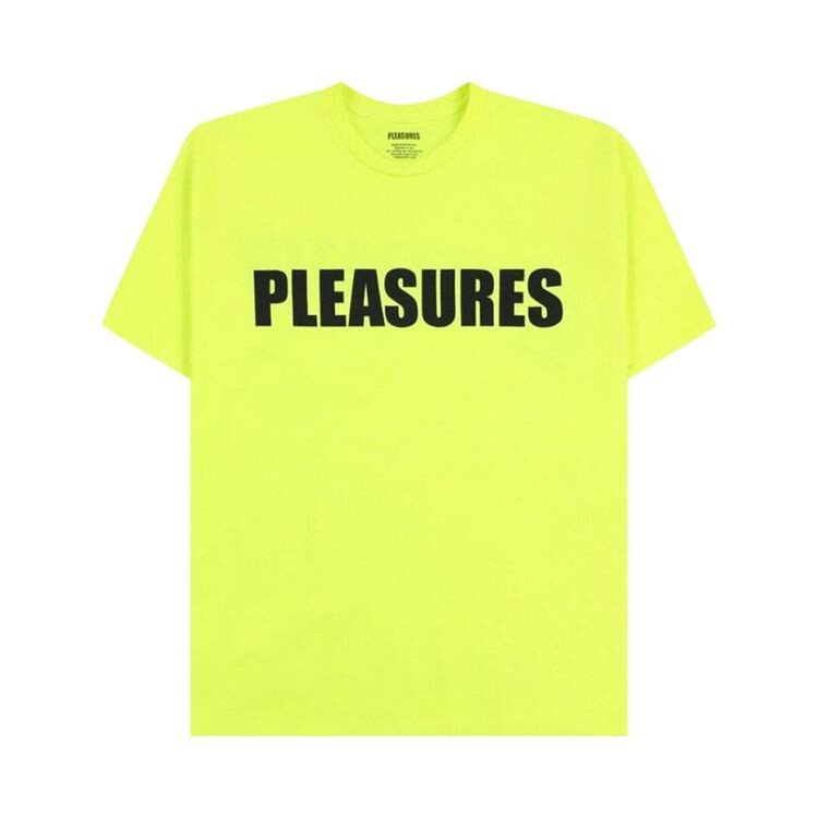 

Футболка Pleasures Security T-Shirt Safety Green, зеленый