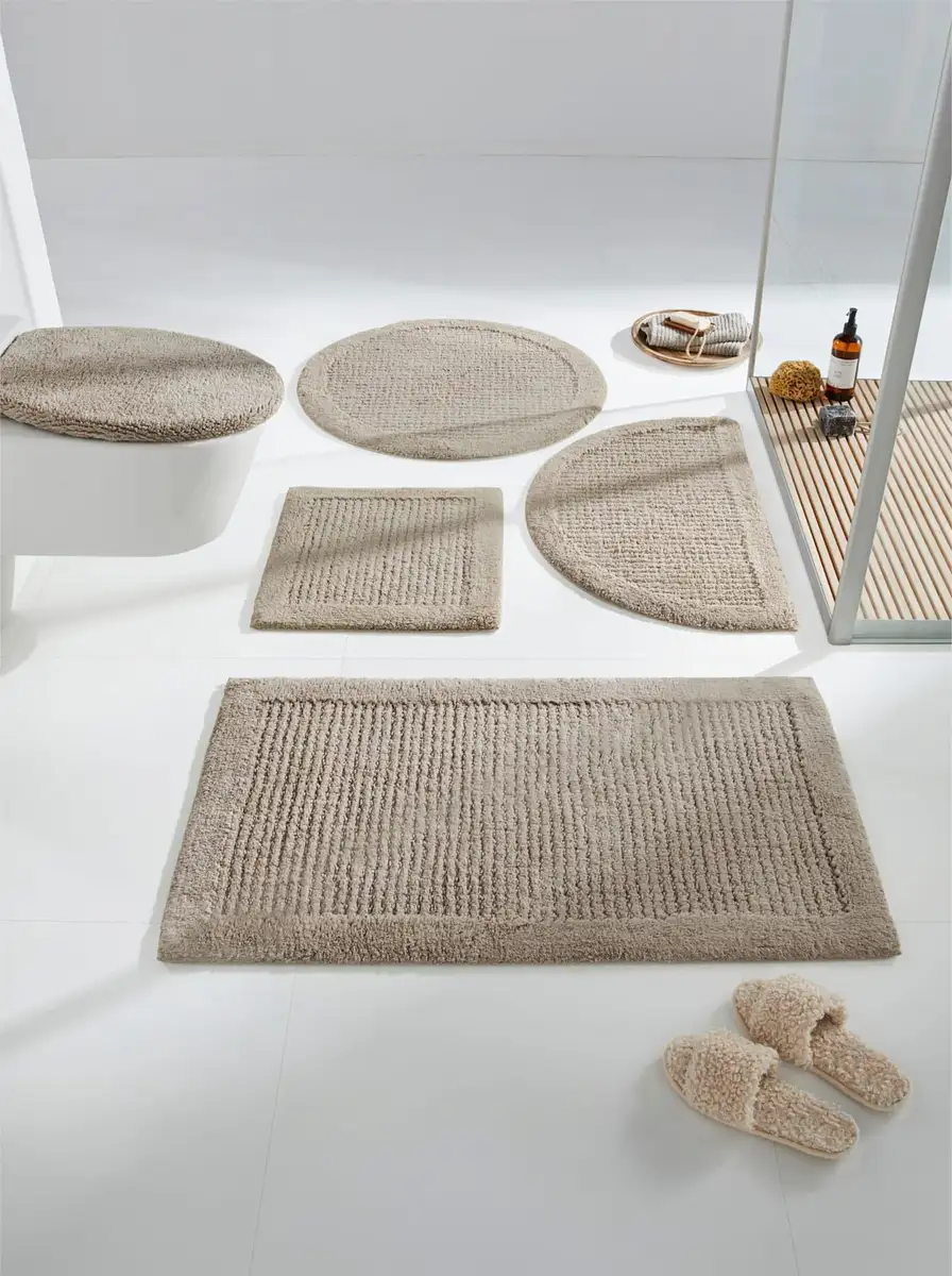 

Heine домашний коврик для ванной Heine home полукруглый (50х80 см), серо-коричневый