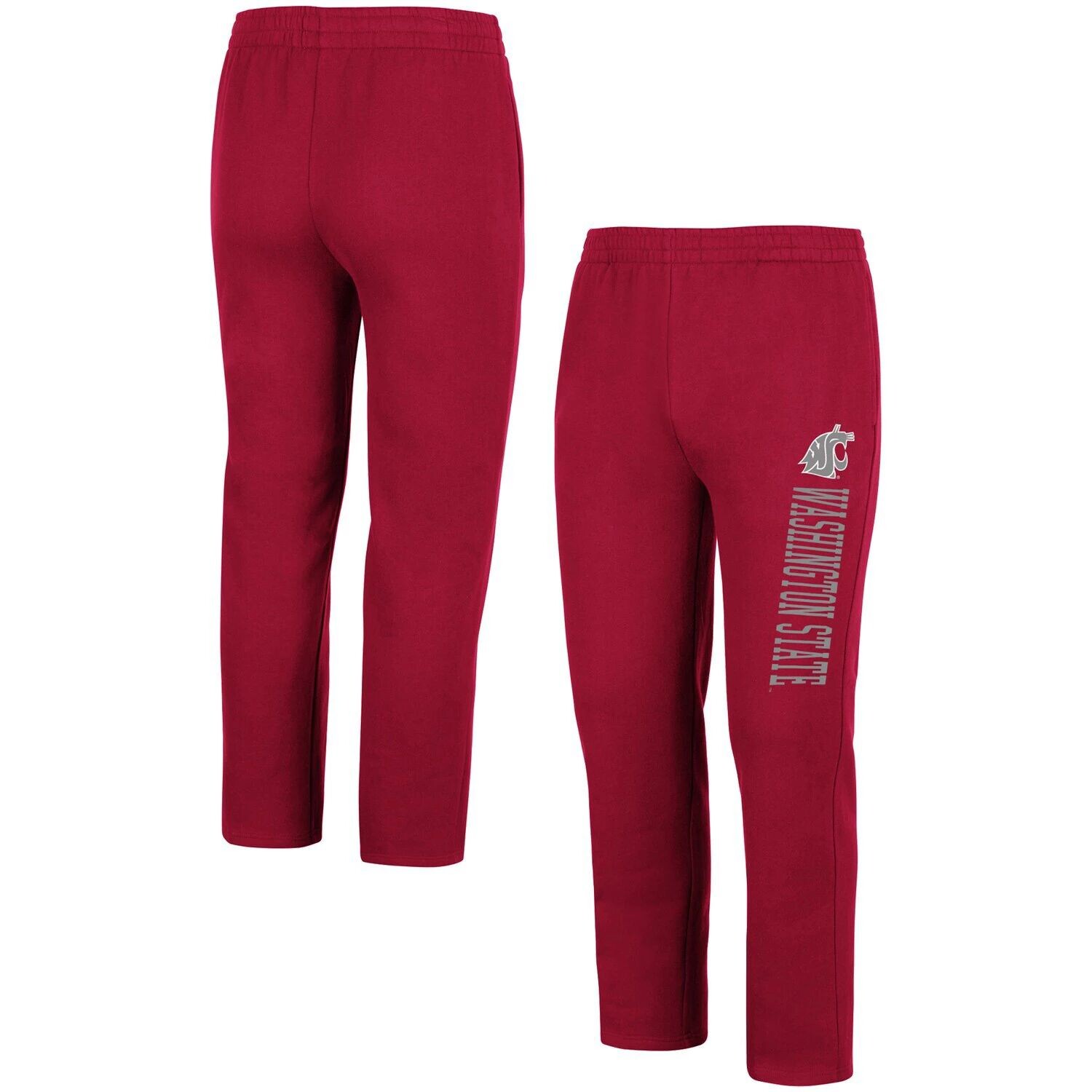 

Мужские флисовые брюки Crimson Washington State Cougars Colosseum