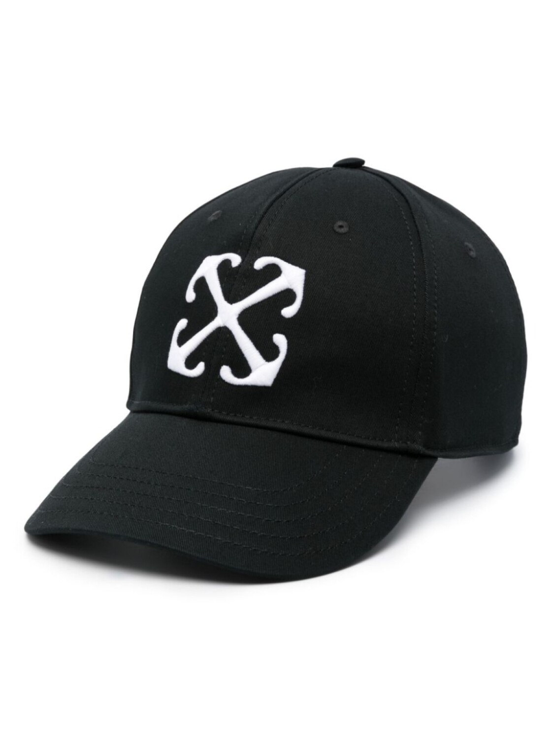

Off-White кепка с вышитым логотипом Arrows, черный