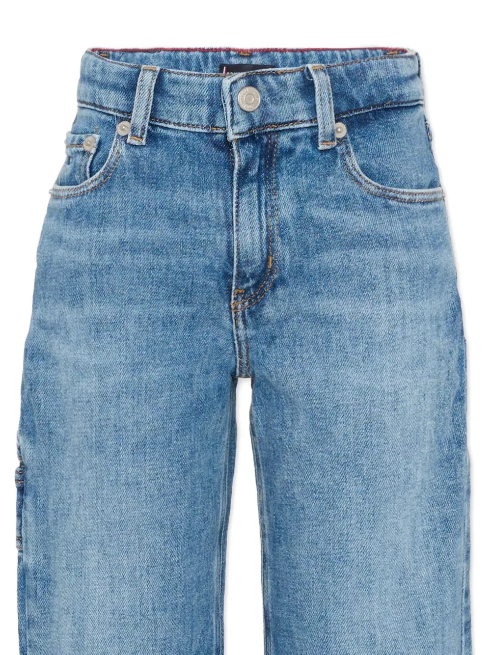 Карманные рабочие джинсы Tommy Hilfiger Junior, синий — фото 4