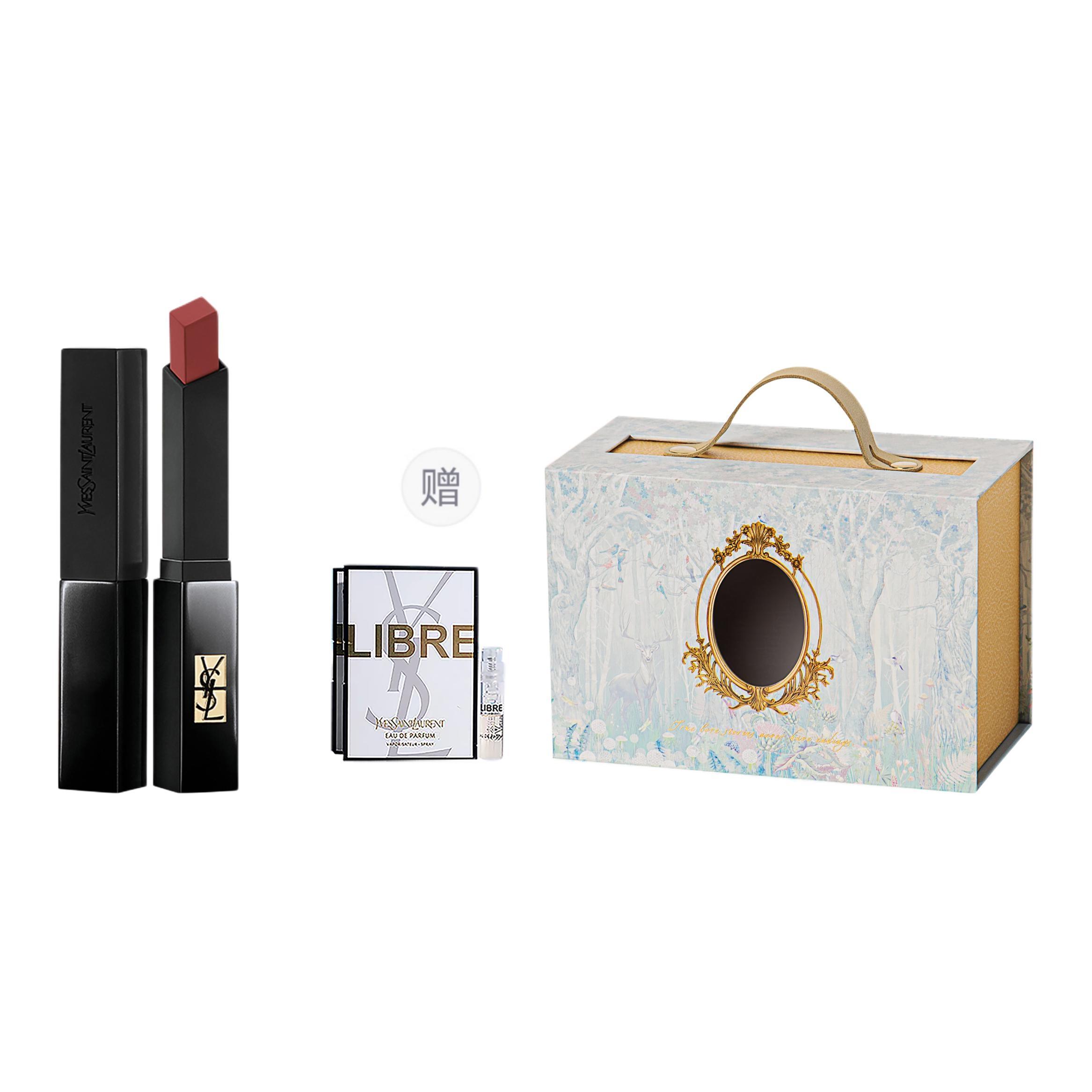 

Помада Secret Garden Box матовая легко растушевывается стойкая подарок на день рождения для девушки SAINT LAURENT