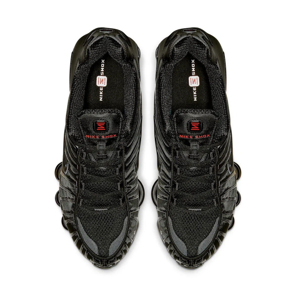 Мужские кроссовки Shox TL Nike, черный — фото 4