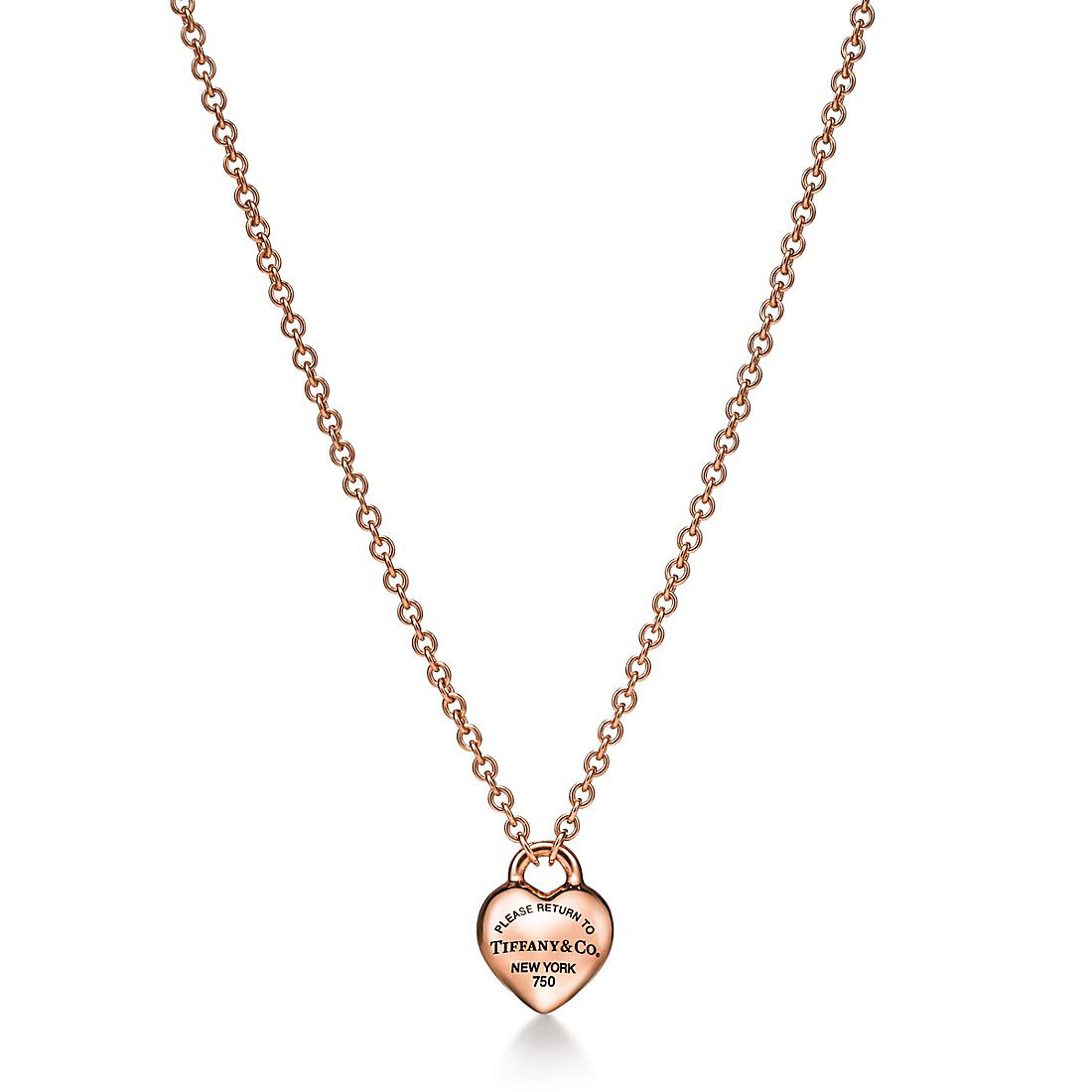 

Подвеска Tiffany & Co. Return to Tiffany Full Heart, розовое золото