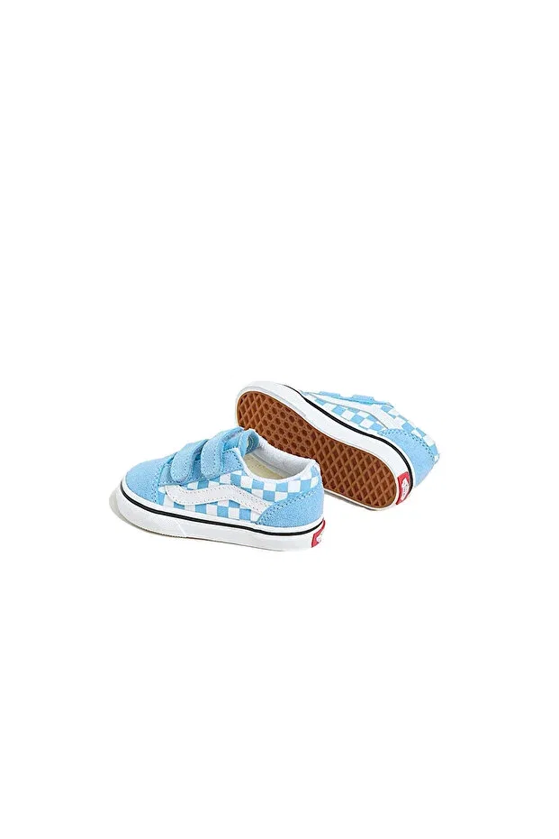 Детские кроссовки для девочек с принтом Old skool Vans, Blue Dama