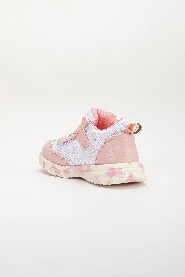 Детские ортопедические туфли для девочек с липучкой Dilimler Ayakkabı, Pink — фото 4