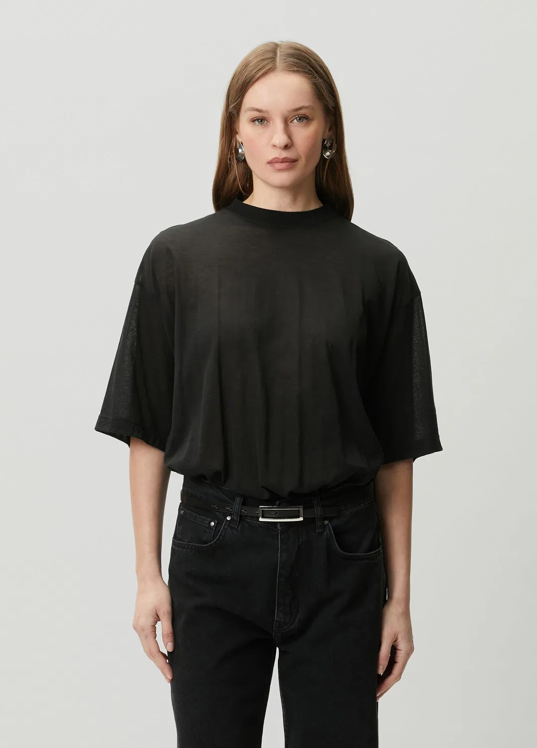 Футболка Balenciaga, черный — фото 3