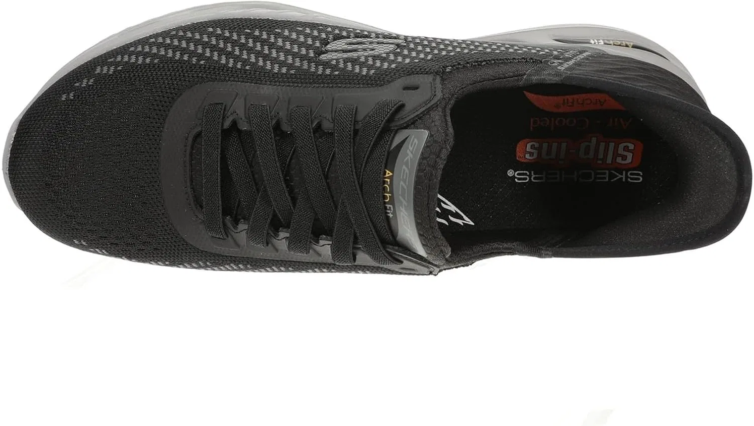 Кроссовки Skechers Herren Arch Fit Orvan-Drex, Black — фото 2