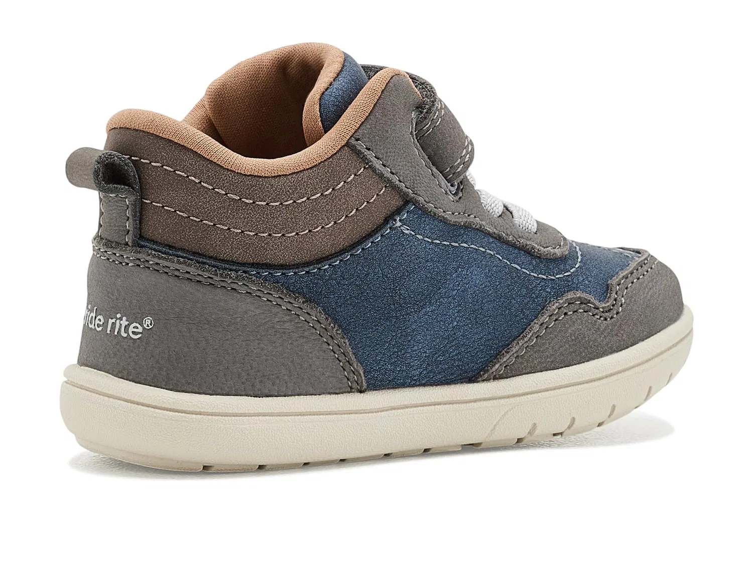 Кроссовки SRT London Mid (для малышей и маленьких детей) Stride Rite, Grey Multi — фото 4