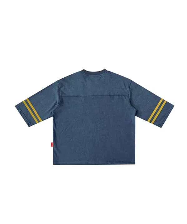 Футболка с принтом Tiny Bloom, Helmet Lucky Try, Navy — фото 3