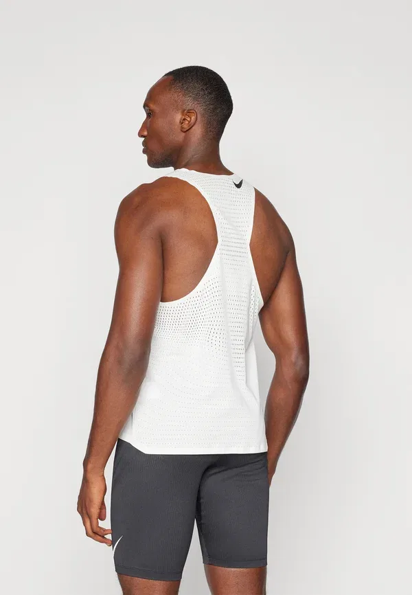 Майка с технологией Dri-fit, Nike Performance, Summit White/Black, черный — фото 3