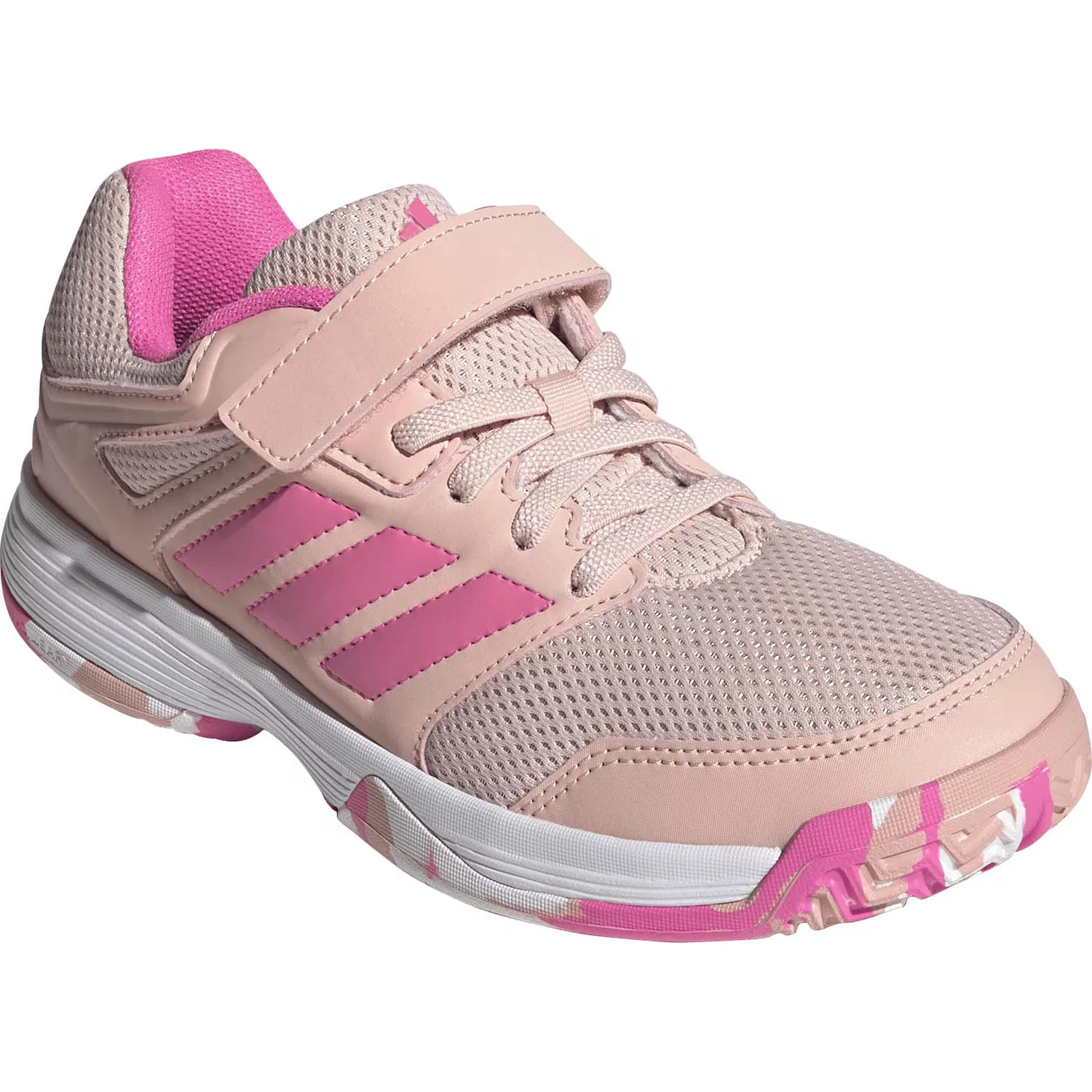 Спортивные кроссовки Adidas Performance Speedcourt в розовом, розовом и пудровом цветах — фото 2