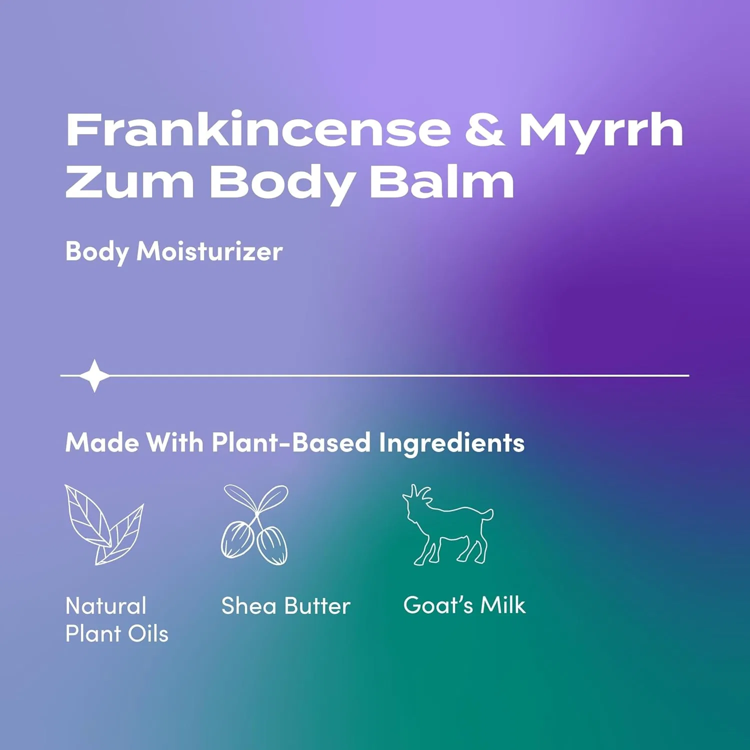 Крем для тела Frankincense and Myrrh, Zum, 74 мл — фото 2