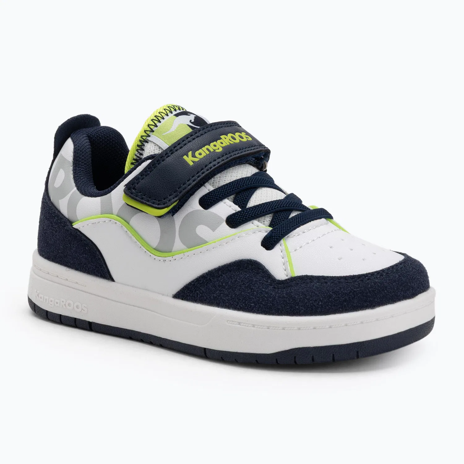 Детские кроссовки с липучкой K-CP Allets EV Kangaroos, Weiss