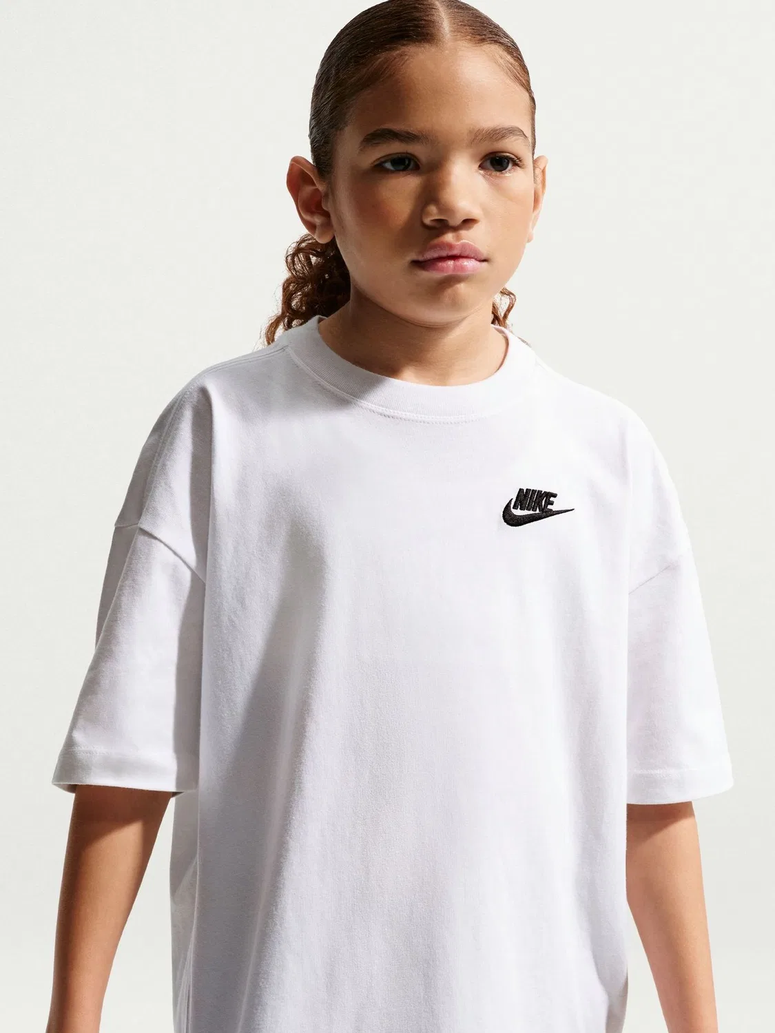 Футболка оверсайз Nike Futura, белый — фото 3