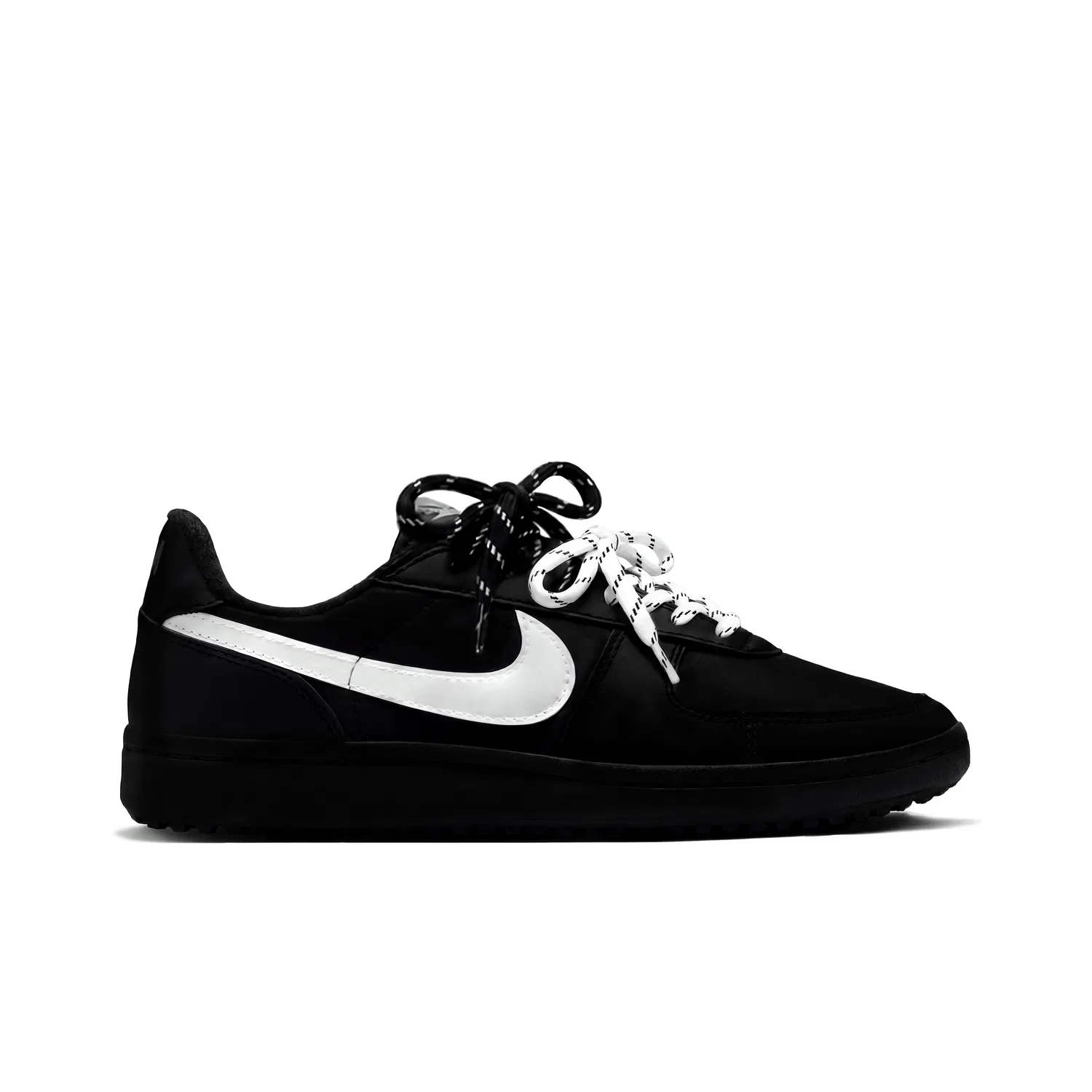 Детские кроссовки для скейтбординга Nike Field General '82, Black White — фото 4