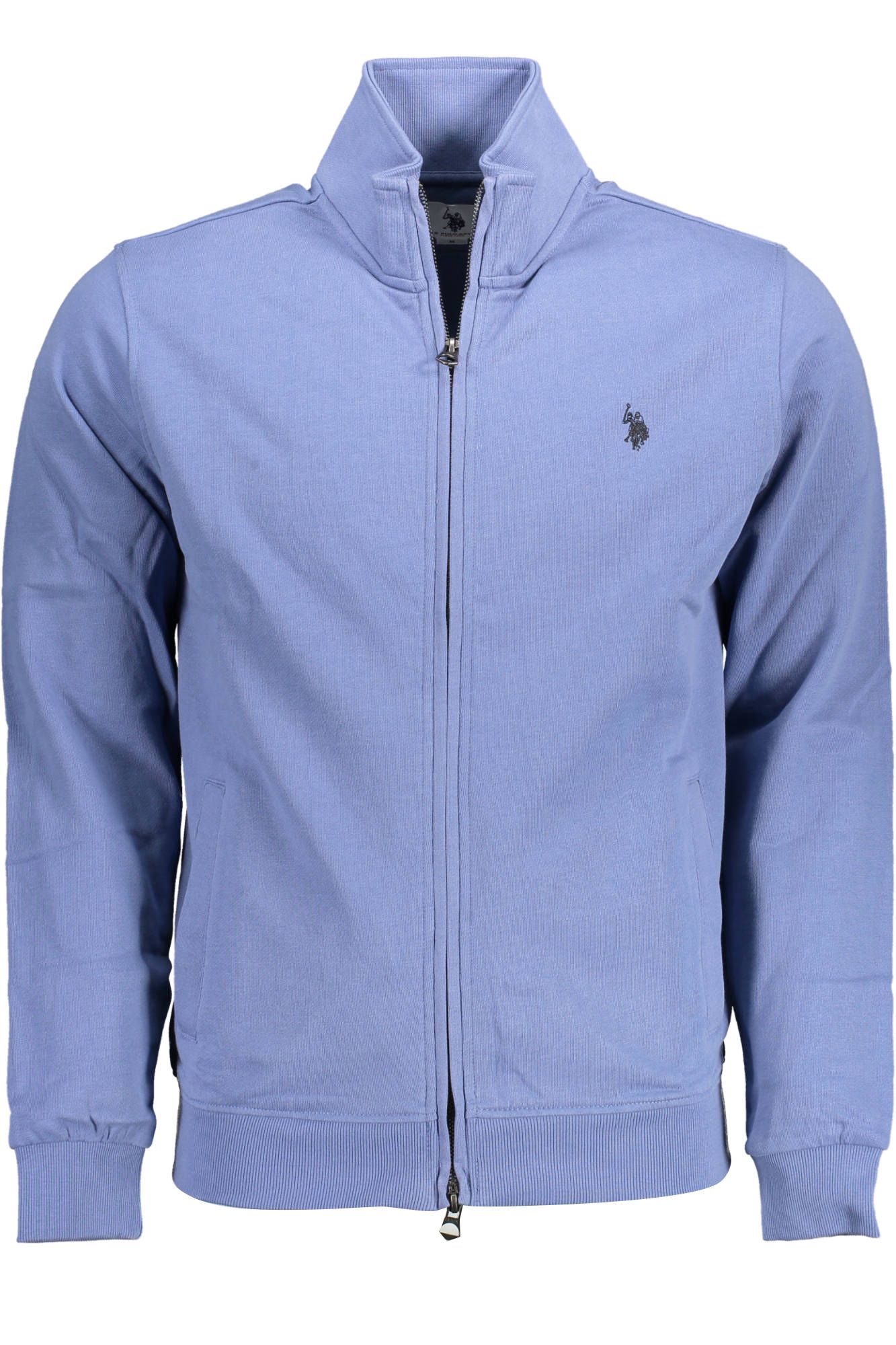 

Синий хлопковый мужской свитер U.S. Polo Assn.