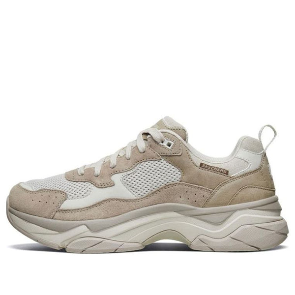 

Кроссовки staxed running shoes white/brown Skechers, белый