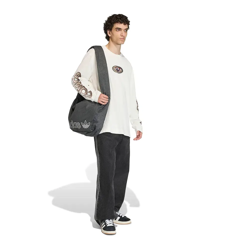 Футболка с длинным рукавом Graphic Adidas Originals, белый — фото 4