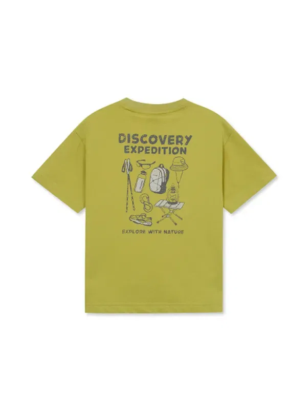 Спортивный костюм с принтом, FreshVent Discovery Kids, оливковый — фото 3