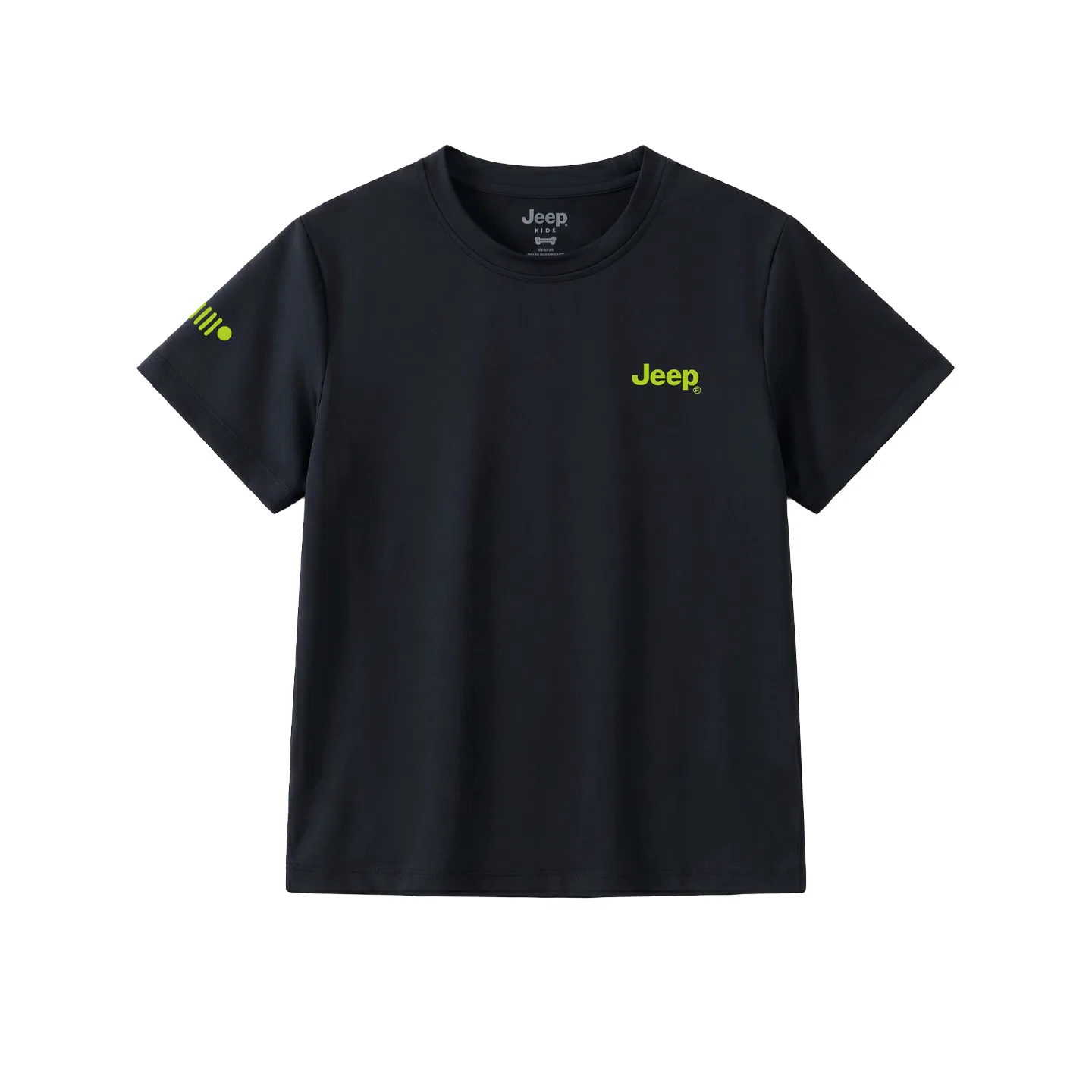 Детская футболка с круглым вырезом Jeep Grade School T Shirts, Green — фото 3