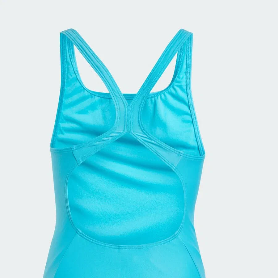 Спортивный купальник ADIDAS PERFORMANCE '3-Stripes C-Back Swimsuit' в бирюзовом цвете — фото 3