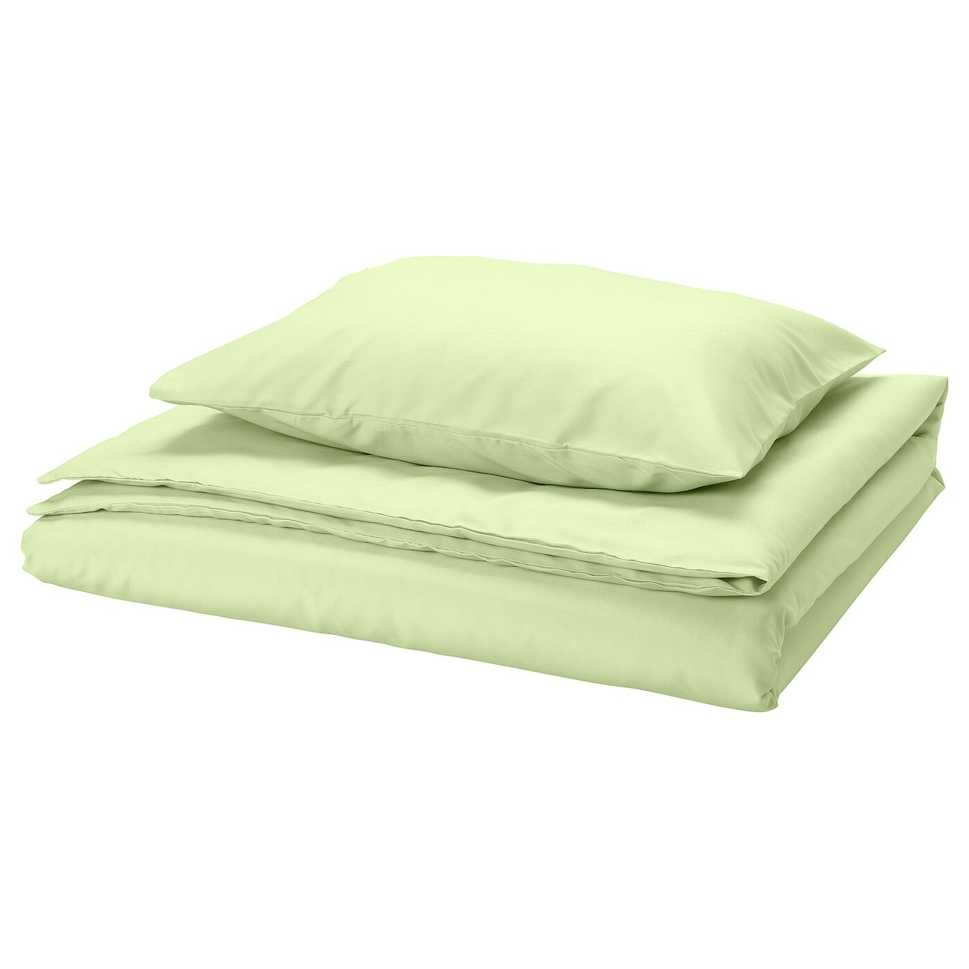 Комплект постельного белья Ikea Piltandvinge, 2 предмета, 150x200/50x60 см, светло-зеленый