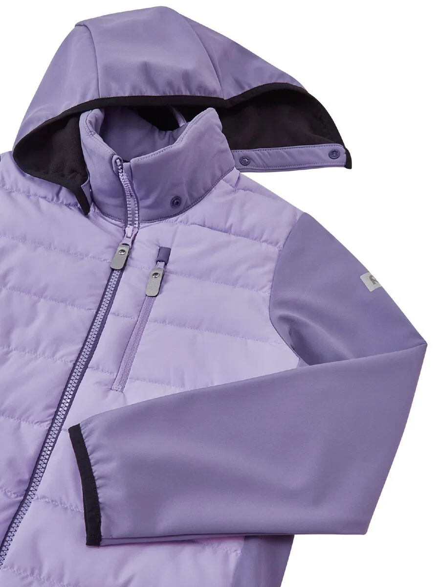 Куртка Reima Outdoor 'Vaihto' фиолетового цвета — фото 4