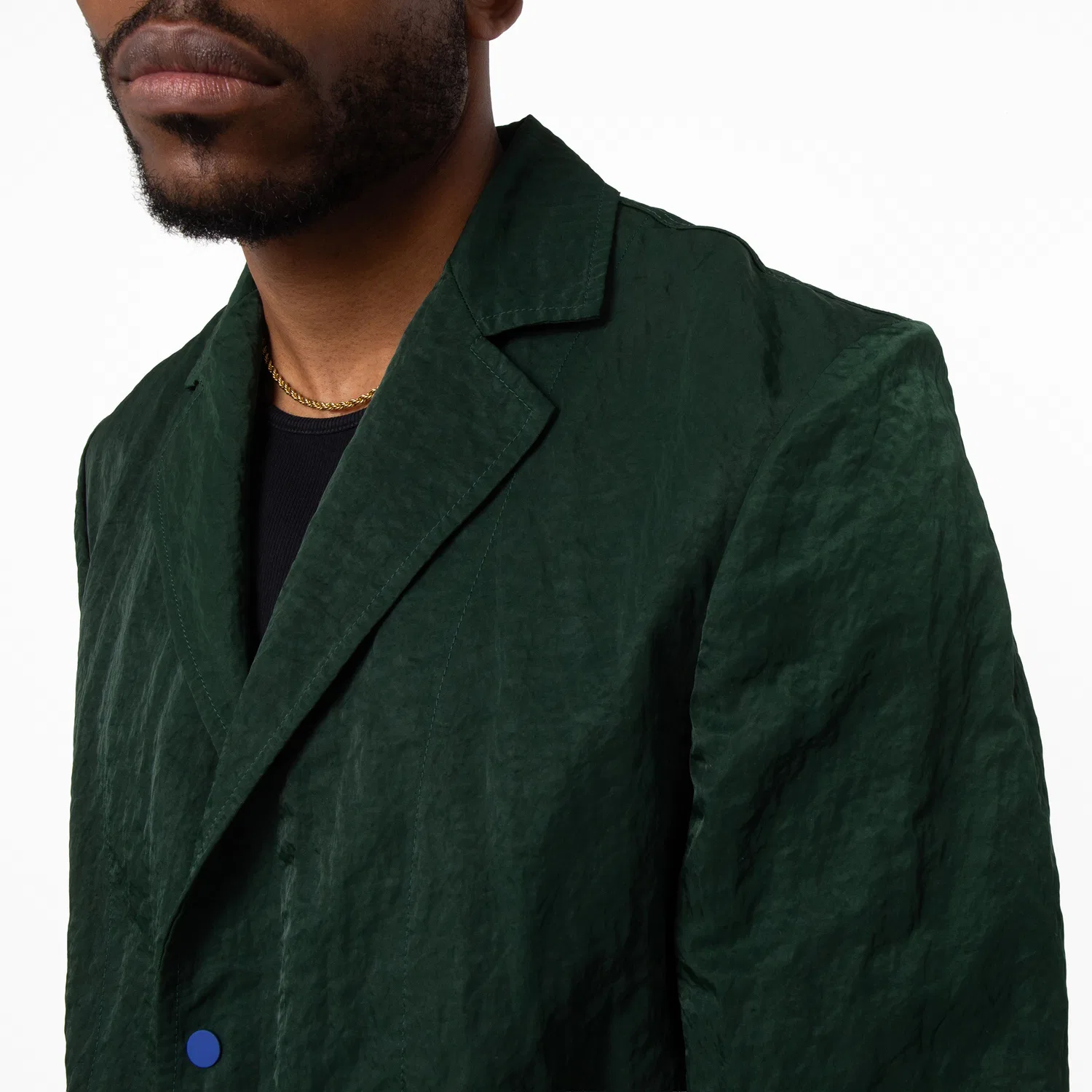 Пиджак из нейлона Nylon Tailored Blazer Jacket Burberry, Ivy — фото 4
