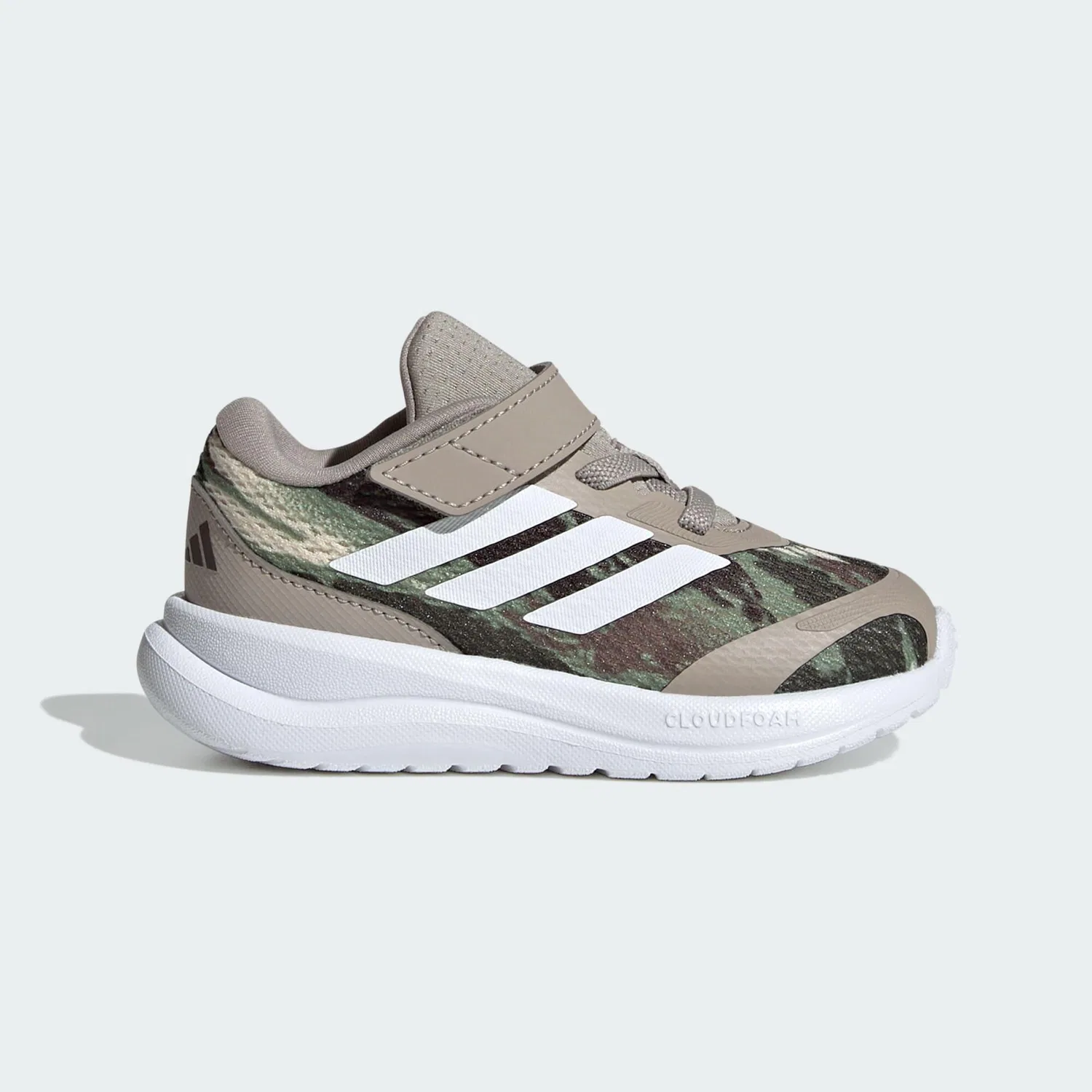 Детские кроссовки с эластичными шнурками Runfalcon 6 Kids Adidas, Braun Weiss Dunkelbraun