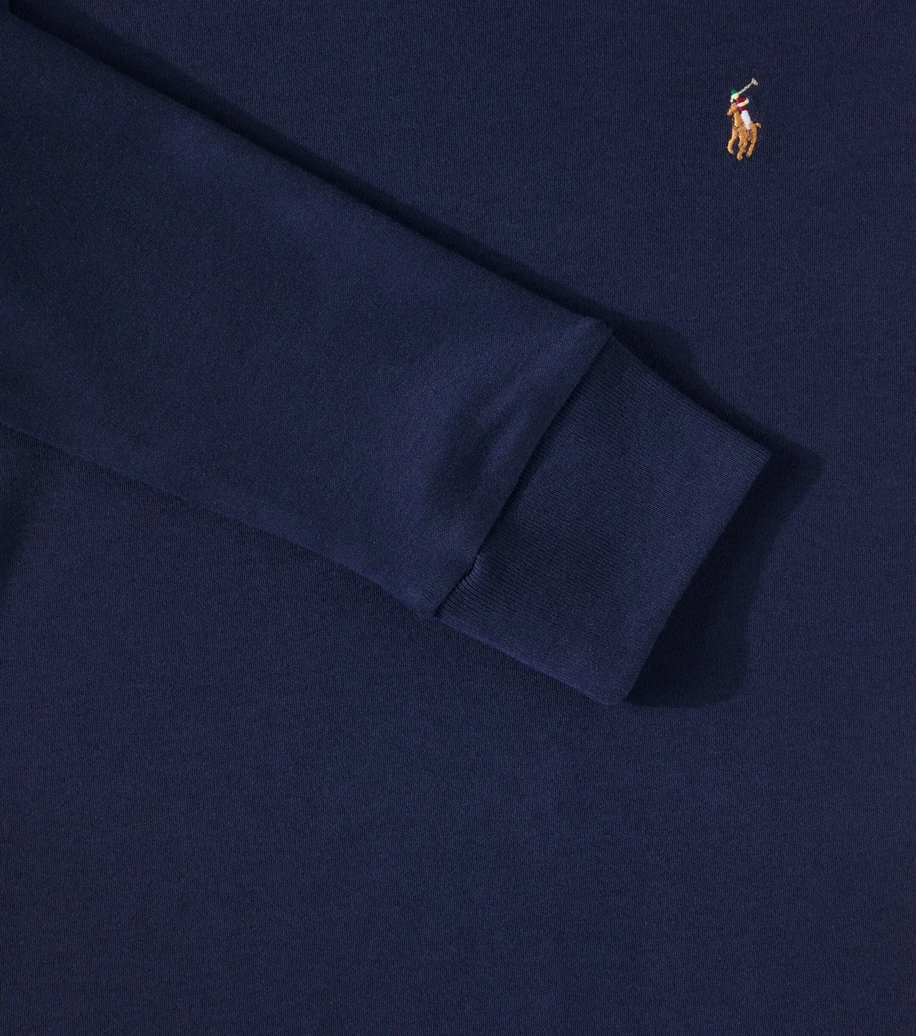 Свитер-водолазка хлопковый Polo Ralph Lauren Kids, синий — фото 2