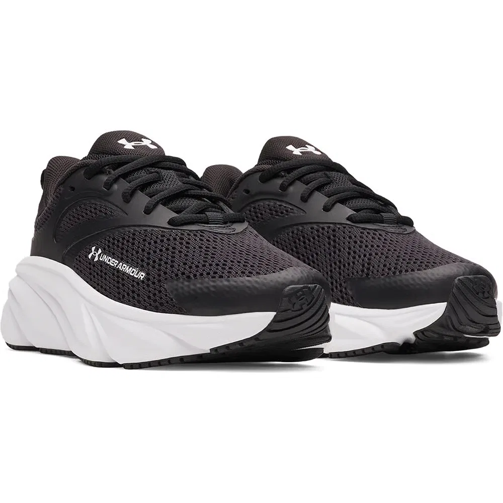 Детские кроссовки Charged+ Rogue 6 для бега для малышей Under Armour, Black/Black/White