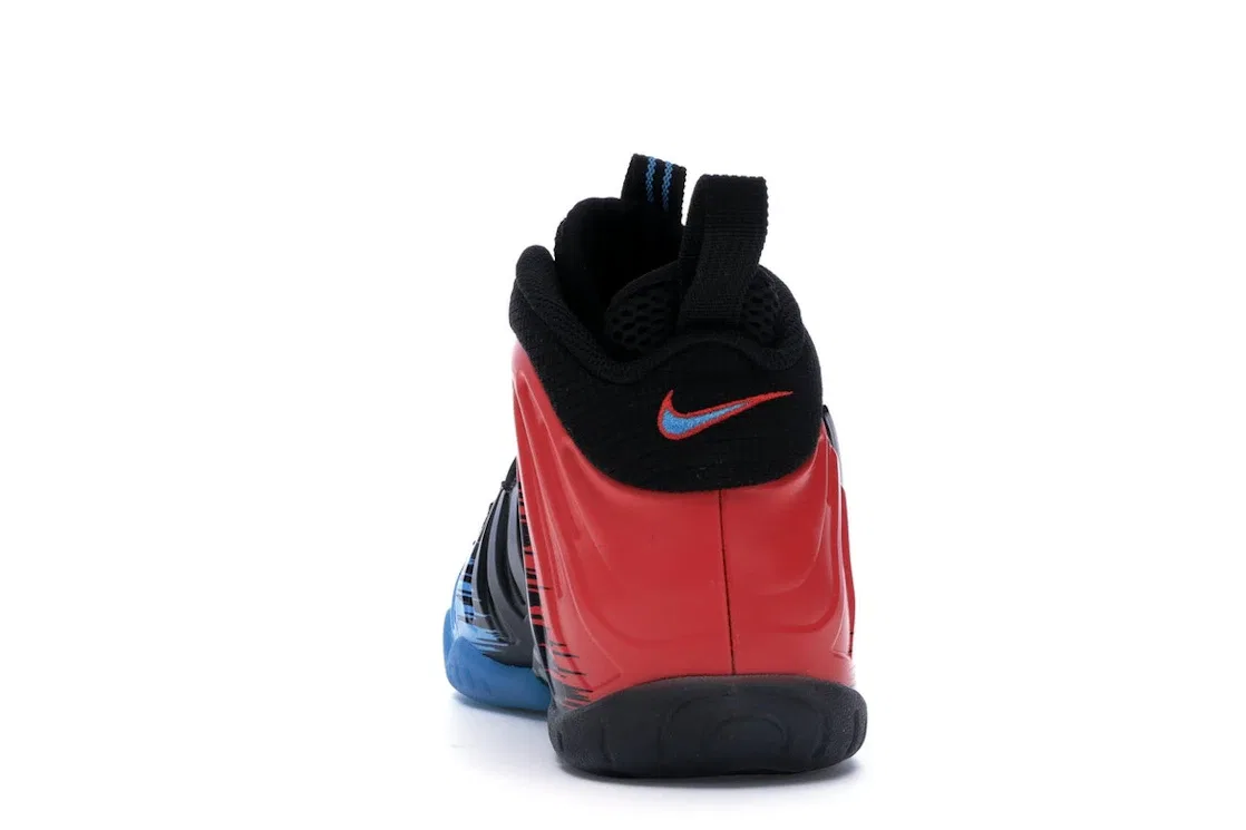 Детские кроссовки Lifestyle Nike Air Foamposite Pro, Vivid Blue/Black-Light Crimson — фото 4