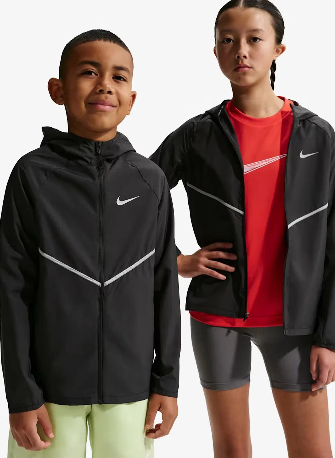 Куртка трековая с водоотталкивающей отделкой Nike, черный
