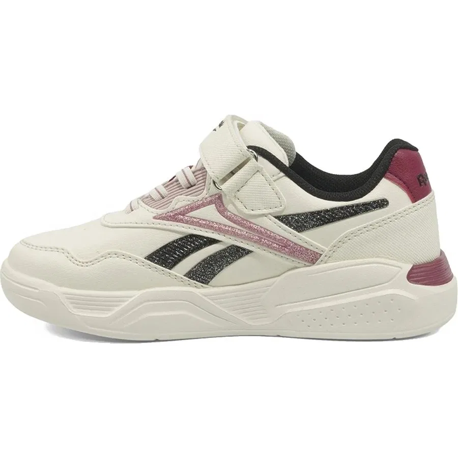 Кроссовки детские с повседневным дизайном Puapua Kds I Reebok, Черный Светло-Розовый — фото 3