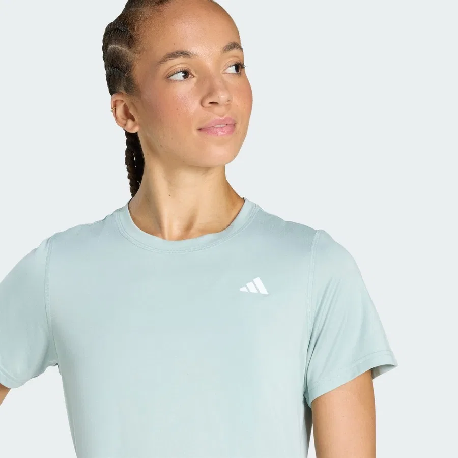 Футболка с круглым вырезом Performance Workout Essentials adidas, Черный — фото 4